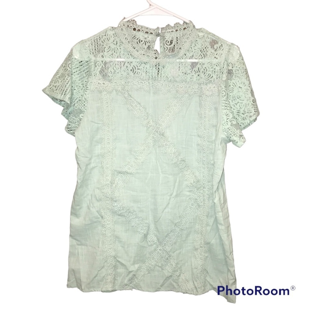 𝅺floral Blooming lace blouse